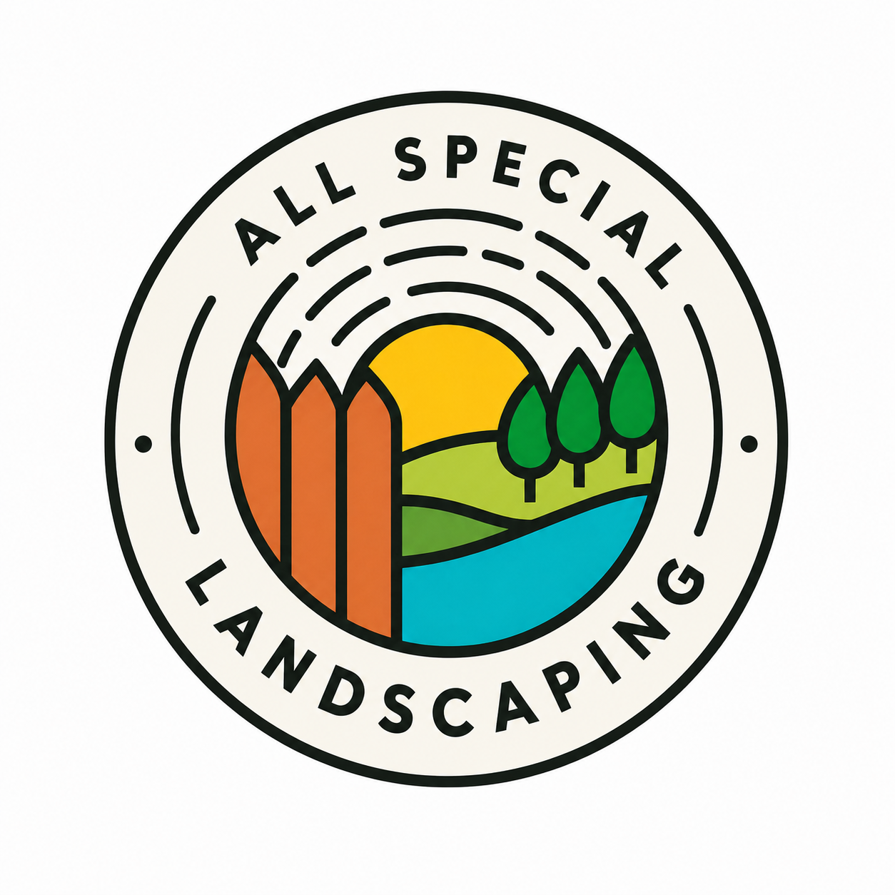 All Special Landscaping logo
